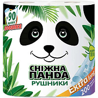 Бумажные полотенца Сніжна Панда Extra long двухслойная 2 шт.