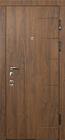 Дверь входная Abwehr АП2-407 086П (ШО) MOTTURA54787+ночник орех шоколадный 2050х860мм правая