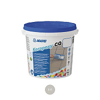 Заполнитель швов эпоксидный MAPEI Kerapoxy CQ 111 3 кг серебристо-серый 