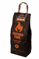 Брикеты Father Fire древесноугольные 2,5 кг