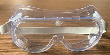 Очки защитные закрытого типа, прозрачные, незапотевающие SG-04