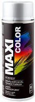 Эмаль Maxi Color аэрозольная термостойкая серебряный глянец 400 мл