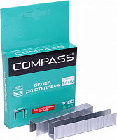 Скобы для ручного степлера Compass 14 мм тип 53 (А) 1000 шт.