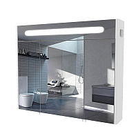 Зеркальный шкаф Aqua Rodos Париж 100 с подсветкой АР000001162