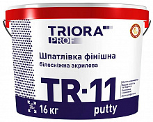 Шпаклевка Triora TR-11 putty белоснежная 0,8 кг