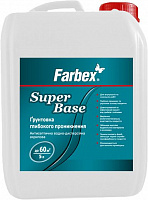 Грунтовка глубокопроникающая Farbex SuperBase 5 л