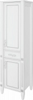 Пенал напольный Сансервіс Romance 45x39,5x180 R с серебряной патиной