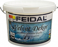 Декоративная краска Feidal Velvet Dekor матовий перламутровый 2,5 л