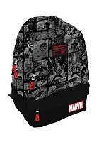 Рюкзак молодежный YES T-111 Marvel.Avengers черный/серый 552281