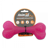 Игрушка для собак AnimAll Кость 15 см фиолетовая 88124