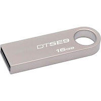 Флеш-память USB Kingston DataTraveler SE9 16 ГБ USB 2.0 metallic (DTSE9H/16GB)  