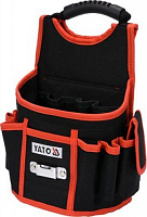 Сумка для инструментов YATO с 4 открытыми и 4 прошитыми карманами YT-74172 