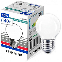 Лампа розжарювання Techlamp БМТ P45 60 Вт E27 230 В матова 