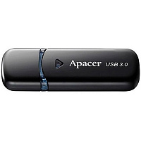 Флеш-память Apacer AH355 64 ГБ USB 3.0 black (AP64GAH355B-1) 
