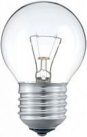 Лампа накаливания  Philips P45 шар 60 Вт E27 230 В прозрачная 926000005857