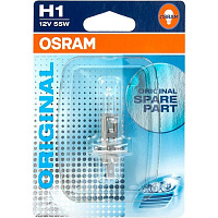Лампа галогенная Osram STANDART (64150-01B) H1 P14.5s 12 В 55 Вт 1 шт 3200