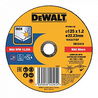 Круг відрізний DeWalt 125 x 1,2 x 22,2 мм DT43904