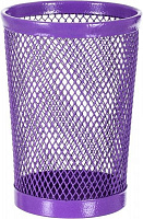 Подставка для ручек 7,3x6,0x10,5 см фиолетовая
