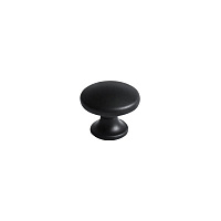 Мебельная ручка кнопка Kerron RK-005 MBN матовый черный