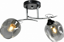 Светильник настенный Accento lighting Toulon 3x60 Вт E27 хром/черный ALPL-PL202011-2