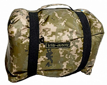 Спальний мішок з подушкою Vin-Bron Military камуфляжний 72х210 см