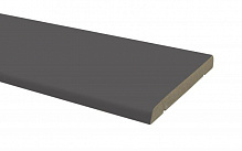 Наличник прямоугольный Cortex ПВХ (компл 2,5 шт.) ОМиС 8х70х2200 мм графит silk matt 