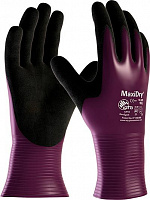 Перчатки ATG MaxiDry для смазочных материалов супертонкие с покрытием нитрил XL (10) 56-426