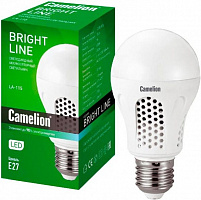Лампа аккумуляторная Camelion A60 Е27 6000 К 7 Вт 18 LED белый LA-115 