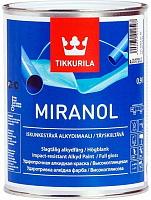Эмаль TIKKURILA алкидная Miranol база A белый высокий глянец 0,9л