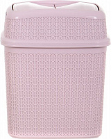 Контейнер для мусора Ucsan Plastik Ucsan Plastik розовая пудра 10 л розовый