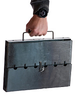 Мангал-чемодан Metalzavod MC6/3 на 6 шампуров 3 мм