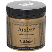 Декоративная краска Amber акриловая античная бронза 0.4кг
