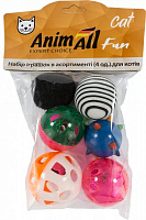 Набор игрушек AnimAll Fun Cat VP051 в ассорт.(6 шт) для кошек