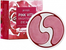 Патчи Petitfee Pink Vita Brightening осветляющие с эссенцией дамасской розы 70 г 60 шт./уп.