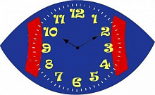 Часы настенные Регби детские МДФ 34,8x4,5x20,5 см 05-213