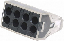 Клемма к распределительной коробке EMT 8х1,0-2,5 мм без пасты 3 шт. серый 