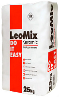Клей для плитки LeoMix Keramic 25кг