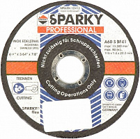 Круг отрезной по нержавеющей стали Sparky  115x1,2x22,2 мм