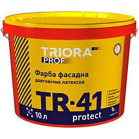 Краска латексная водоэмульсионная Triora TR-41 protect база TR мат база под тонировку 1л