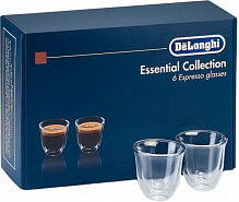 Набор стаканов Delonghi DLSC300 Espresso 6 шт. 