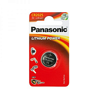 Батарейка Panasonic CR2025 1 шт. (CR-2025EL/1B) 