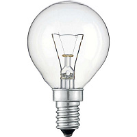 Лампа накаливания  Philips P45 шар 40 Вт E14 230 В прозрачная 926000006511