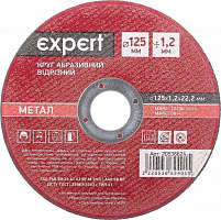 Круг отрезной по металлу Expert Tools 125x1,2x22,2 мм