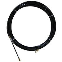 Протяжка для кабеля Electraline 20 м черная 