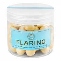 Фундук Flarino в карамели покрытый белым шоколадом 180 г 