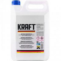 Антифриз Kraft KF122 G11 -35° 5л синий 