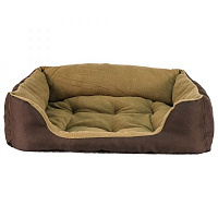 Лежак FX home для котов и собак "Dream" 65х47х15 см коричневый
