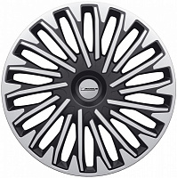 Колпак для колес Michelin Soho Silver Black 33498 R14 4 шт. серебряный/черный 