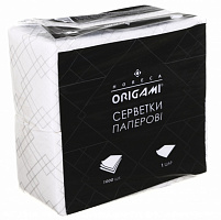 Салфетки столовые Origami Horeca однослойные 24x23 см белые 1000 шт.