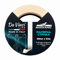 Лента малярная Mustang Da Vinci LINE белая 48 мм x 50 м